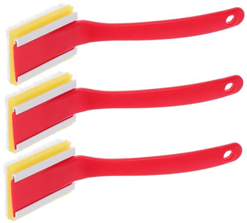 SAFIGLE Lot De 3 Pinceaux De Finition pour Murs Applicateur De Peinture pour Bordures De Peinture Outil De Brossage des Bords pour Bordures Murales