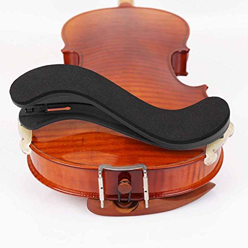 SPYMINNPOO Schultersttze fr Violine, Faltbar, Schultersttze 4/4, Schwarzer Schwamm fr Geiger auf der Bhne