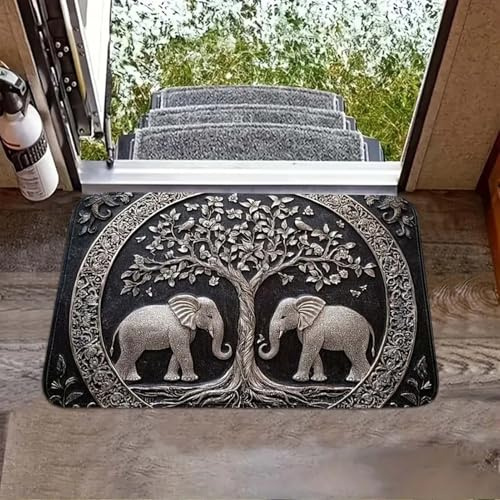 AVSMGP 3D-illusionsmatta med halkfri undersida, ultramjuk och tvättbar kortluggsmatta för vardagsrum, sovrum, modern dörrmatta hemma, A, 120 x 160 cm/3 tum x 5 tum 3 tum