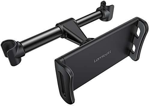 Lamicall Tablet Halterung Auto, Universal Tablet Halterung - KFZ-Kopfstützen Halterung Halter für 2022 iPad Air Mini 5 4 3 2 Pro 9.7, 10.2, 10.5, 11, Samsung Tab, Tablet und Smartphone mit 4,7-11 Zoll