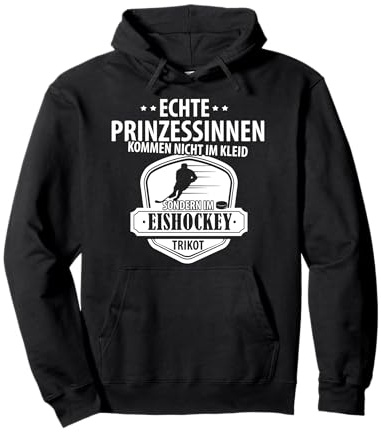Echte Prinzessinnen Trikot - Eishockey Design Frauen Kinder Pullover Hoodie