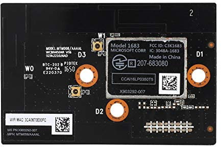 Goshyda Tarjeta de módulo de Antena, Placa de módulo de Antena WiFi inalámbrica Interna Original de Repuesto, Accesorio de Tarjeta de Red para One S