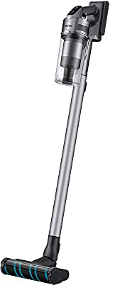 Samsung Jet 60 Turbo Aspirador de Mano inalámbrico y sin Bolsa, Cromo/Plata