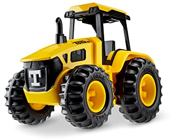 Basic Fun Tonka Steel Classics |Tractor | Farm Tractor Toy, Farm Vehicle Play for Boys Girls, Children & Toddlers, Cold-rolled Steel Durable Toy 06222