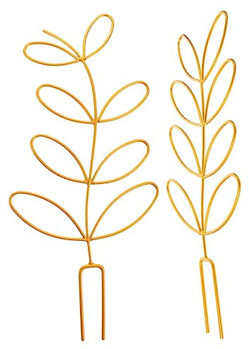 BESPORTBLE 2st Gartengitter Aus Eisen Kletterpflanzen Pfahl Spalier Für Topfpflanzen Stapelbares Gartengitter Unterstützung Für Blumenanbau Klettergitter Für Reben Rosenspalier Monstera Gurke