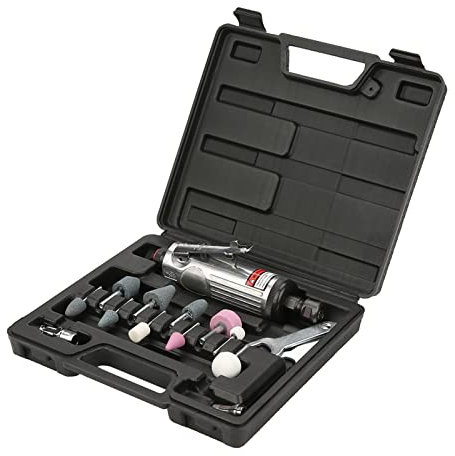 Ponceuse Pneumatique en Métal, Polisseuse, Ensemble D'outils Pneumatiques pour les Opérations de Coupe, de Meulage et de Finition