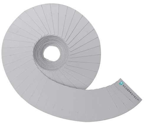 Scorprotect® Endmanschettenband in Hellgrau Rolle 28 mm x 5 m (28 mm x 5 m für Dämmung 30 mm, Hellgrau)