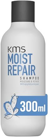 KMS MoistRepair Shampoo for Dry, Damaged Hair, 300ml, Repair, Moisturize, Protect, with Upcycled Prickly Pear, Vegan Formula