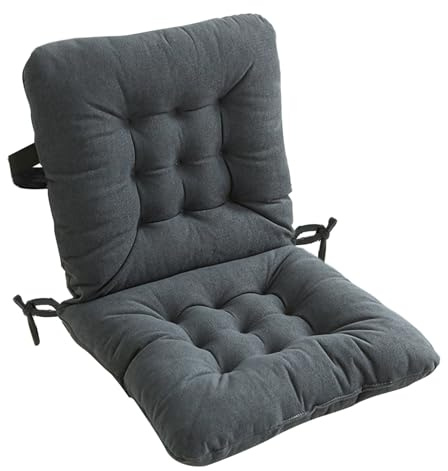 per sedie | Cuscini per sedia e ufficio | Imbottitura extra comoda per sedersi a lungo | Ideale per casa, ufficio, sedia a rotelle | Design ergonomico per sostenere R