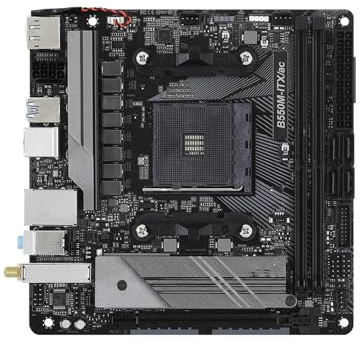 scheda madre Scheda madre B550 Fit For ASROCK B550M-ITX/ac AM4 supporta yzen 9 5900X 5600 4600G 3200G 3600 5700 CPU M.2 Mini-ITX DDR4 64 GB