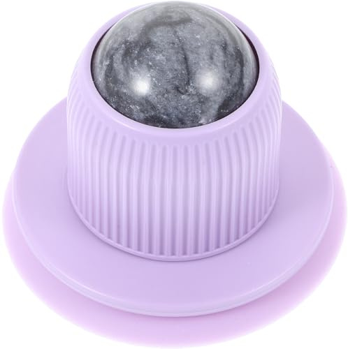 TOYANDONA Massageball mit Saugnapf Multifunktionaler Faszienroller aus Robustem Material Kompakt und Handlich für Nacken Rücken und Füße zur Muskelentspannung und Faszienmassage Zuhause