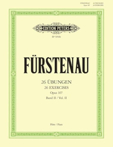 26 Übungen für Flöte, Band 2 op. 107 B-Tonarten