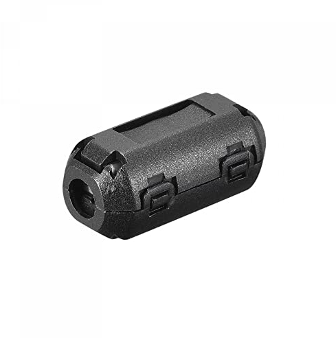 sourcing map Pack mit 20 Ferritkerne Kabelschellen 3.5mm RFI EMI Entstörfilter Audio Video
