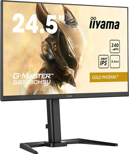 iiyama, Monitor GB2590HSU-B5-24.5, IPS, 1920 x 1080/240Hz, 1H1DP,HAS