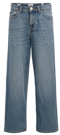 JACK & JONES Boy Baggy Fit Jeans JJIRON Jjoriginal SQ 203 Noos Jnr Baggy Fit Jeans Junior, Blu Denim, 15 Anni