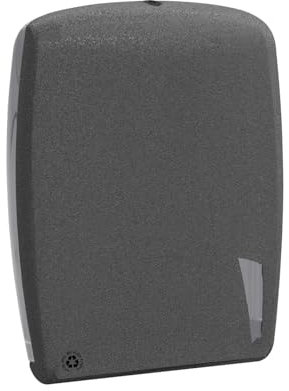 Hygiene VOS - Ultra-Kompakter Handtuchspender, nur 8cm Dick, Ideal für Enge Räume wie Wohnmobile, Boote, kleine Badezimmer in Büros, Hotels und mehr - Weiß/Stone (Stone)