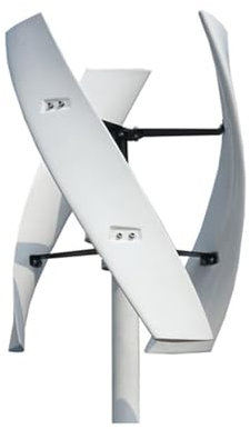 Aerogenerador, nerador de turbina de energía eólica, 10KW, 12V, 24V, 48V, 10000W, alternador de energía libre de eje Vertical, molino de viento(Bianco,24V)