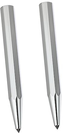IWOWHERO Ensemble De 2 Poinçons De Positionnement En Acier À Haute Teneur En Carbone Pour Outils De Perçage