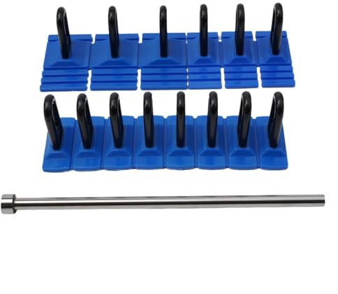 Snowchecking Karosserie-Reparatur-Kits, Abzieher-Kleber-Tabs für Kombi-Set, lackfreies Ausbeulwerkzeug, Dellenentfernungswerkzeug-Set mit Klebelaschen