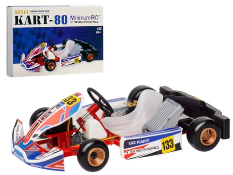 BAUBAUPLAY Ferngesteuertes Auto, Kart-80 1/32 Maßstab RC Kart für Racing, 2.4G 4WD RC Fahrzeug Auto Spielzeug für Erwachsene KIT (Fernbedienung und Empfänger Nicht enthalten)