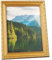 WENJION Cadre photo A4 doré - 21 x 29,7 cm - Style vintage - Style baroque - Décoratif - Cadre mural et de table - Orientation horizontale et verticale - En plastique - Avec verre véritable - 1 pièce