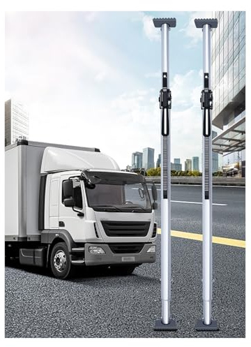 Adjustable Telescopic Cargo Bar, Universal Anti-Slip Load Restraint for Secure Transport in Reefers, Box Trucks, Pickup Trucks, and Enclosed Vans