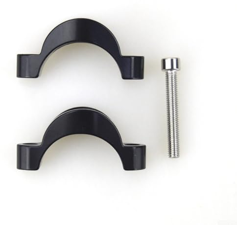 Distanziali per riser per bicicletta regolabili in altezza, in lega di alluminio, compatibili con manubri TT e diametro 31 8 mm (10 mm)