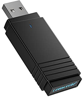 WLAN Adapter 1200Mbit/s, WLAN Bluetooth Stick DualBand 867Mbit/s (5GHz), 300Mbit/s (2.4GHz) Netzwerk Empfänger(5dBi Antenne und Wireless USB 3.0 Adapter mit Bluetooth 5.0) für Windows/Mac OS/Linux