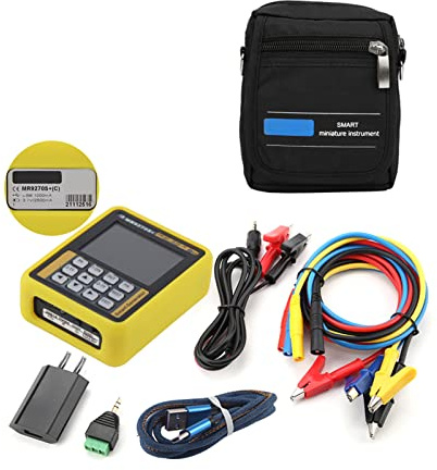 Generador de señal MR9270S + 4-20mA Calibración Voltaje de corriente Termopar Fuente digital de alta precisión(EU Plug)