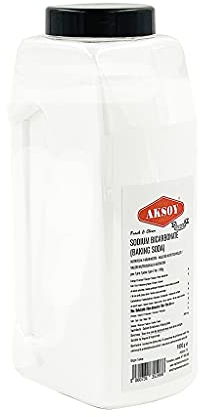 Aksoy Baking Soda 1.8KG Jar || Pure Sodium Bicarbonate Powder, Highest Purity, Food Grade – Versatile Baking Soda for Cooking, Baking, Cleaning, Deodorizing & More!