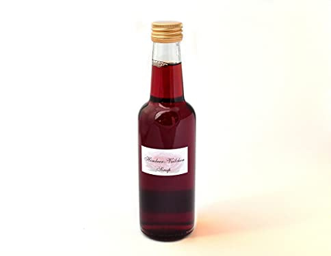 Himbeeren Veilchen- Sirup 250 ml - handgemacht -