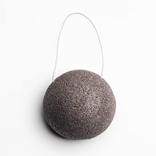 sober® Esponja de Konjac Detox | Esponja facial puramente vegetal para la limpieza de la cara y el cuerpo | exfoliante suave que deja la piel brillante y fresca | Proporciona un equilibrio de pH