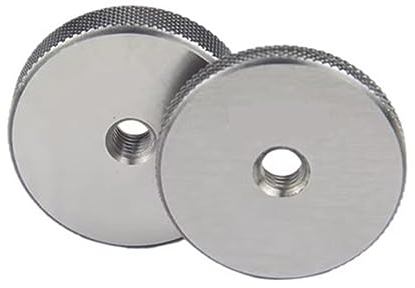 NURII 2 Stück metrisches Gewinde-Ringlehren-Messgerät, M1 M1,2 M1,4 M1,6 M1,8 M2 M2,2 M2,5 M3 M4 M7 M8 M9 M10 (Size : M10x1.25)