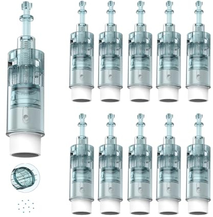Dr.pen Ultima M8 Lot de 10 cartouches de rechange à 11 broches pour stylo à micro-aiguilles M8 11 broches