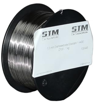 Edelstahl Schweißdraht VA STM Der Meisterladen V4A 316L 1.4430 1,0mm D100 1kg