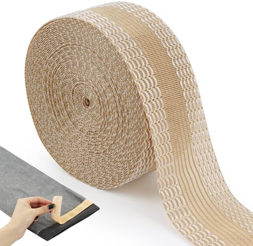 LEREATI Saumband zum Aufbügeln Waschfest 2.5cm x 5m Bügelband Hose Kürzen Ohne Nähen, Bügelsaumband zum Gardinen, Hosen, Kleidung, Stoffe (Gelb)