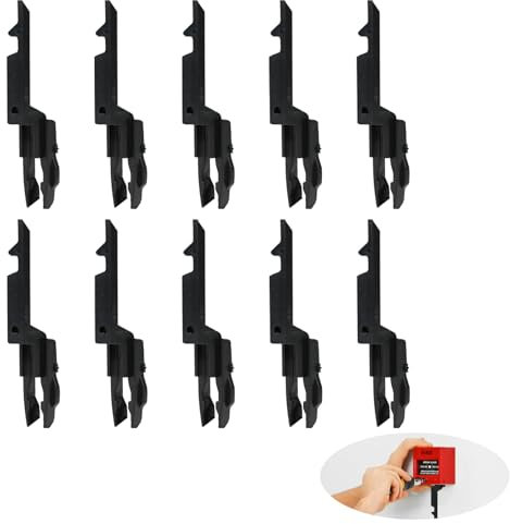 Fire Alarm Test Key, 10 Pcs Emergency Door Release Key Fire Alarm Key Call Point Test Key For Break Glass Switch For Universal Of Call Points Black