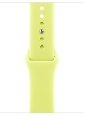 Apple Watch Band - Bracelet Sport - 42 mm - Jaune fluo - S/M