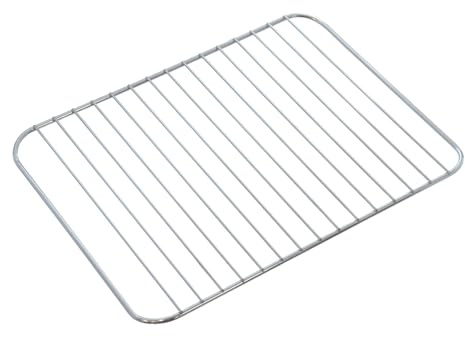 Reliapart Grill Pan Grid Rack Replacement Compatible for New World Ovens NW60 NW70 NW90 350 x 260 mm Even-Heat Cooking Surface 082518800 Oven Grill Tray Insert
