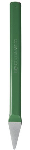 Heyco 1560025021 Burin en Croix 1560 avec Tête de Sécurité, Argent/Vert, 250 x 10 mm