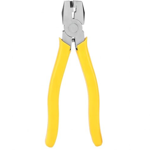 VIFER Aluminum Frame Pliers 8 Inch 90 Degree Folding Bending Pliers V-Groove Notch Cutter with Non Slip Handle for Cutting V Groove Aluminum Frame