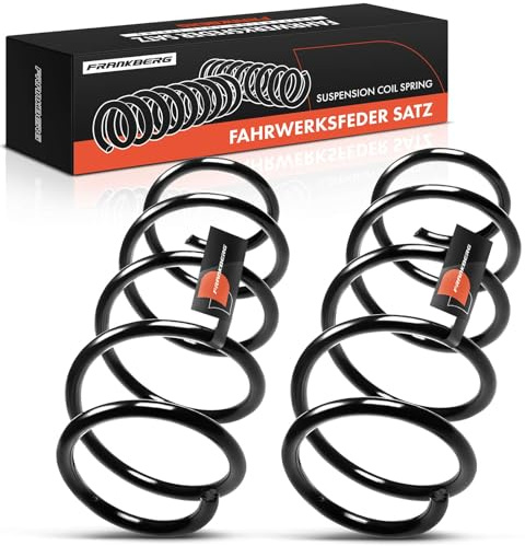 Frankberg 2x Muelles de chasis Muelles de suspensión Compatible con Corsa C X01 Corsa C Furgoneta/Compacto X01 Corsa MK II (C) X01 Corsavan MK II (C) Furgoneta/Compacto X01 Replace# 9195993