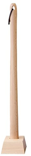 Chausse-Pieds Chausse Pied Long Bois Chausse-Pied Japonais en Bois De Hêtre, Cuillère À Chaussures en Noyer Noir Durable, Shoe Helper avec Base Stable, Différentes Tailles