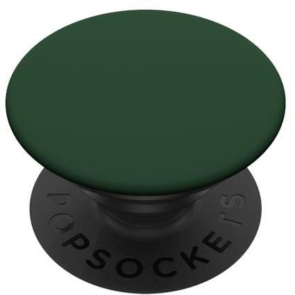 Cute Accessories Art Gifts for Women and Men Alpine Dark Green PopSocket Expandable and Collapsible Adhesive PopGrip for Smartphones with Smooth, Hard, Plastic Cases