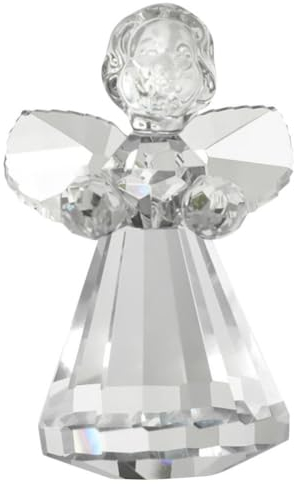ifundom Kristallglas Engel Figurine Kleine Engel Statue Dekoration Für Weihnachten Tisch Und Garten-deko Aus Transparentem Glas Als Oder Gastgeschenk