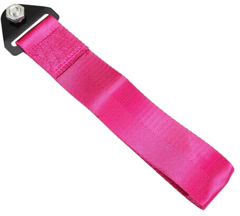 SOESFOUFU Car Tow Strap Dekorativer Anhänger Gurt Für Auto Hochfeste Langlebige Abschleppschlaufe Lila Einfache Installation Für Fahrzeugstyling