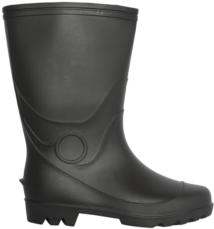 A2Z Mens Waterproof PVC Rainboots Anti Slip Wellington Workwear Footwear