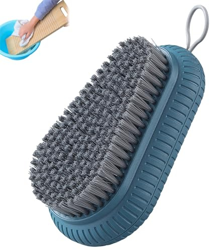 Spazzola Per Bucato – 14x7x5 Cm | Spazzoela Per La Pulizia Delle Unghie A | Setole Morbide | Strumento Per Strofinare Portatile Con Spazzola Per Unghie Per Vestiti, Scarpe, Unghiee, Cucina, Bagno, Atti