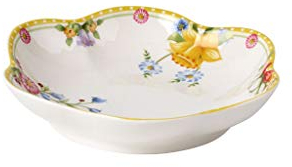Villeroy & Boch - Spring Awakening Coppetta Macedonia Giallo,Verde, Adatto per Microonde, Scodella, Ciotola, Pasqua Decorazioni, Porcellana Premium