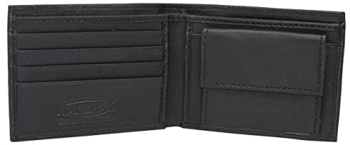 MARSHAL Soft Leather Kids Slim Thin Coin Pouch Bifold Wallet